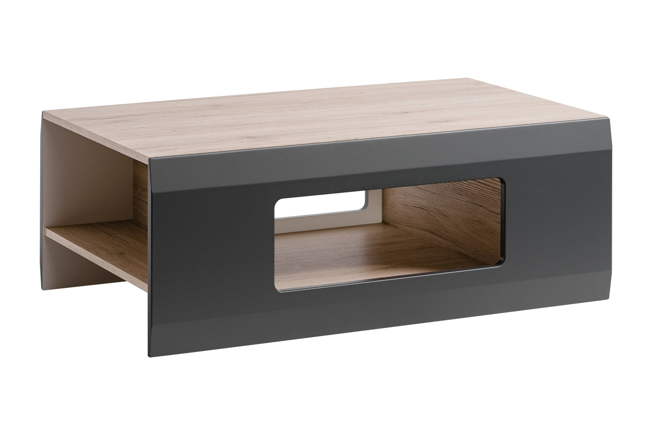 Cofee Table Living room furniture Modern grey and san remo oak