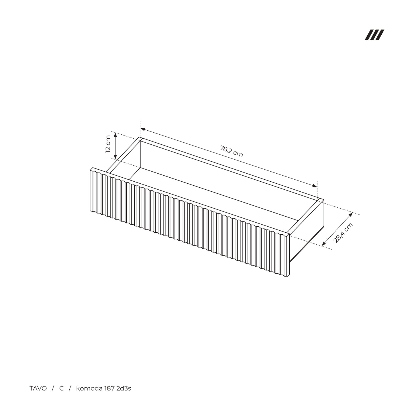 Modern Scandinavian Light Oak Sideboard – European-Made Storage Cabinet Tavo 187cm | furniture4house