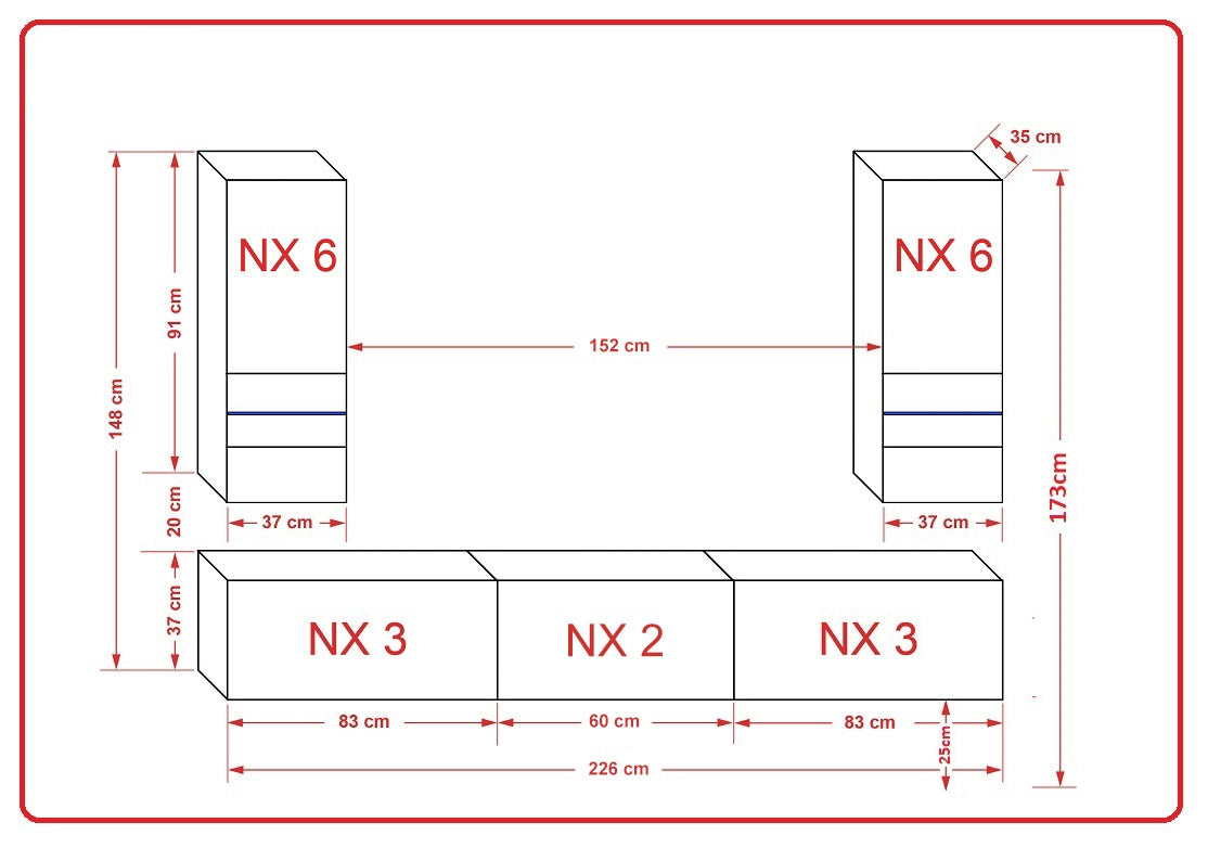 "Discover the sleek elegance of our white gloss TV unit - a modern TV stand designed to elevate your entertainment space. With its floating design and LED light accents, this unit brings contemporary style and sophistication to any room. Explore now for the perfect combination of form and function."