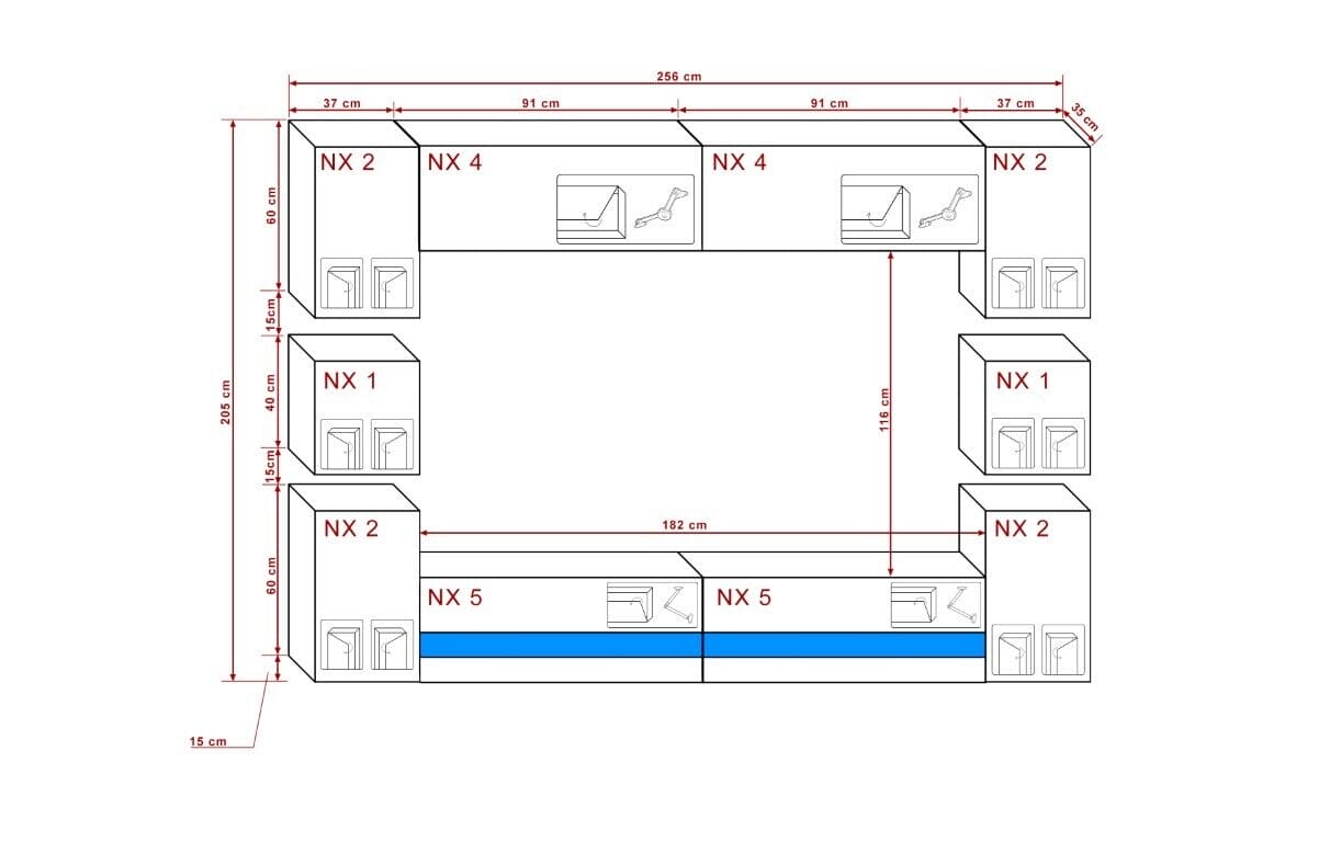 Upgrade your home entertainment with this White Gloss TV Unit, combining modern aesthetics with functional design. Transform your living space into a contemporary haven for relaxation and entertainment.