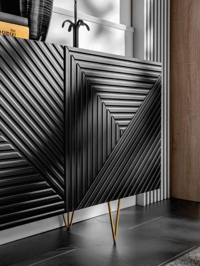 sideboard modern display cabinet pyramid Furniture4house