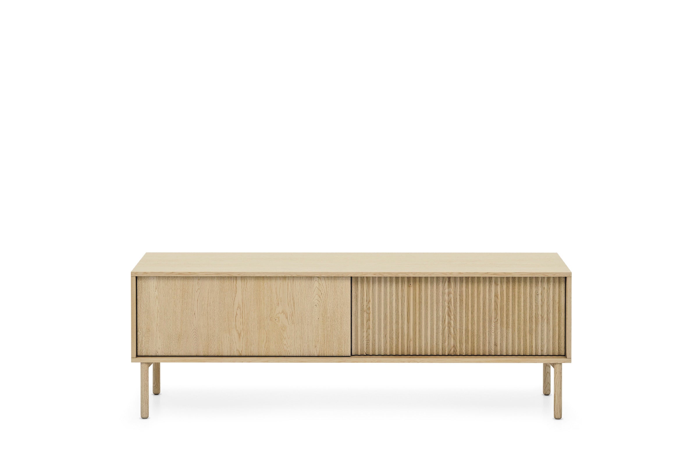 Scandinavian Oak Effect TV Stand 153- Modern Minimalist Storage Unit Tavo | Furniture4House (Copy)