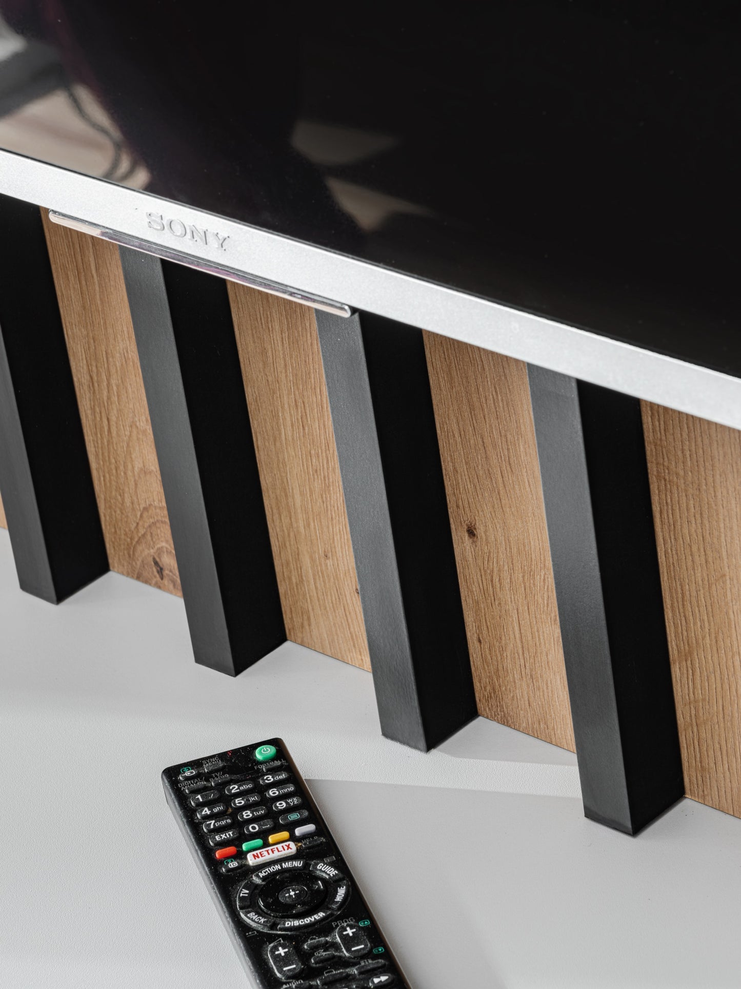 furniture set modern living room wooden slats VERTY Furniture4house